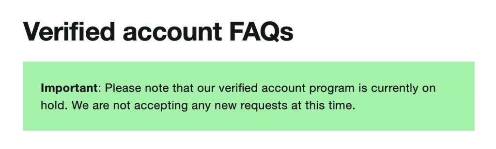 How to get verified on Twitter