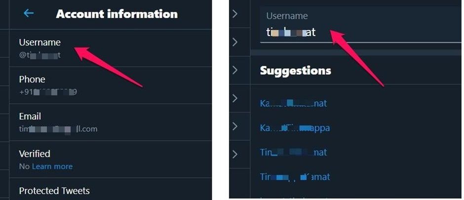How to Change Twitter Handle
