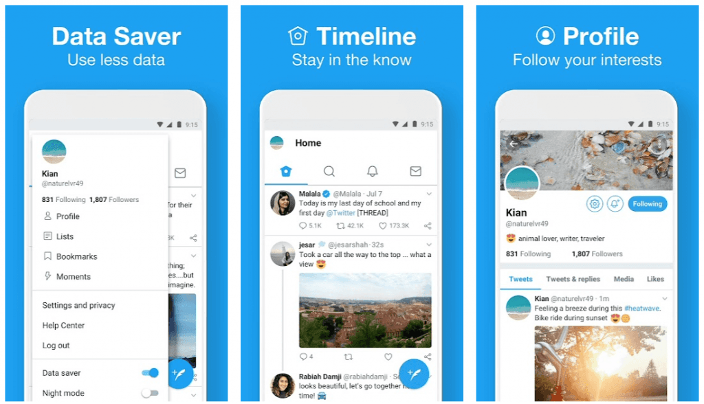 Twitter Lite App