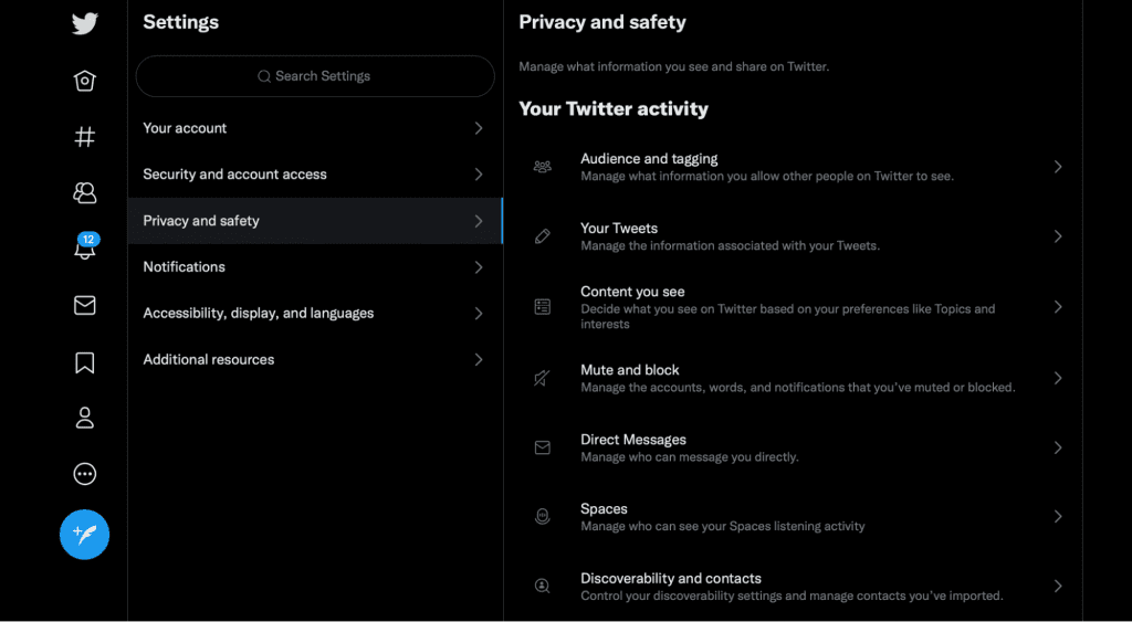 See Sensitive Content on Twitter