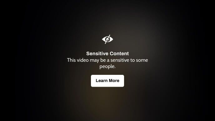 Sensitive Content on Twitter